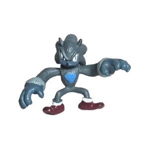 Tomy Sega Werehog Sonic The Hedgehog 2" Figure Toy Grey
